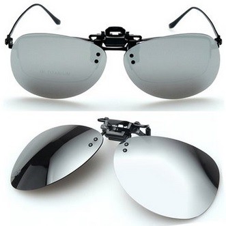 Lensa Klip Kacamata Polarized - OMHAT7KK BlackBlack