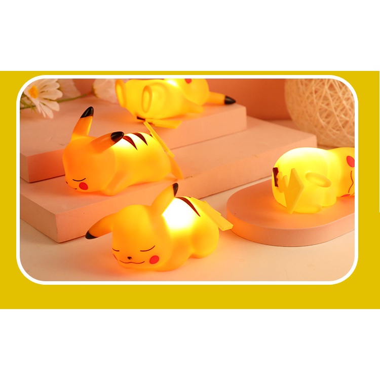 Lampu Pokemon Pikachu Mini Mood Lamp Figure Pikachu