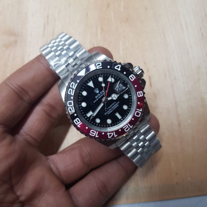 jam pria Rolex GMT master Automatic Original