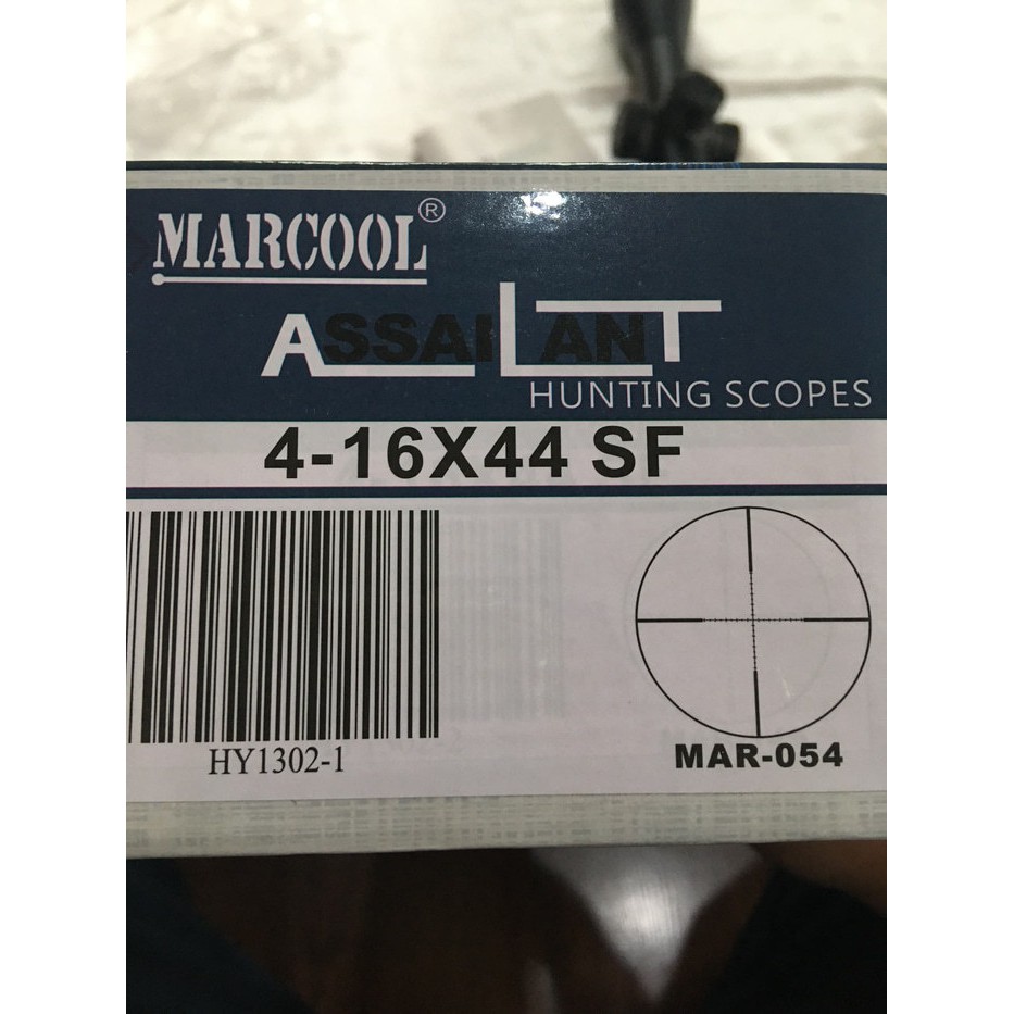 TELESKOP MARCOOL TERBARU 2020 4-16x44 SF HK RETICLE mounting double baut TUTUP FLIP