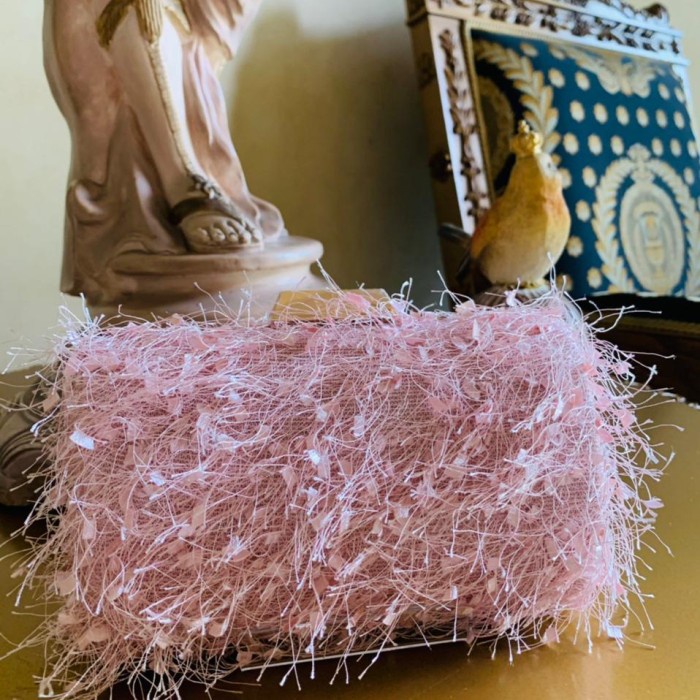 Tas Pesta / Clutch Pesta / JX 316 / Mewah Cantik Elegan - Hitam