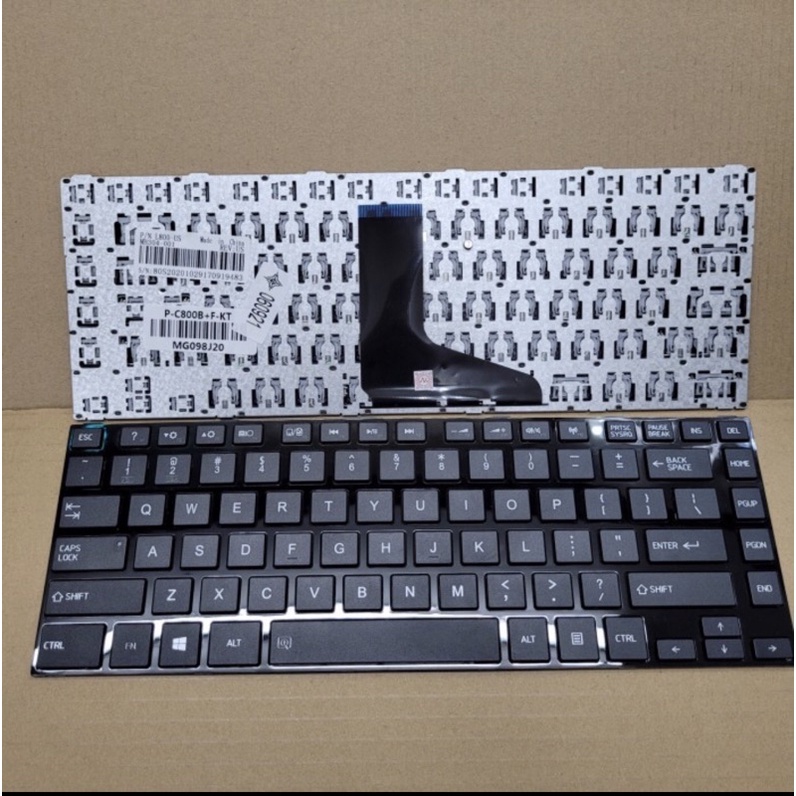 Keyboard Toshiba Satellite C800 C800D C840 M800 M805 L800 L805 L830 FRAME