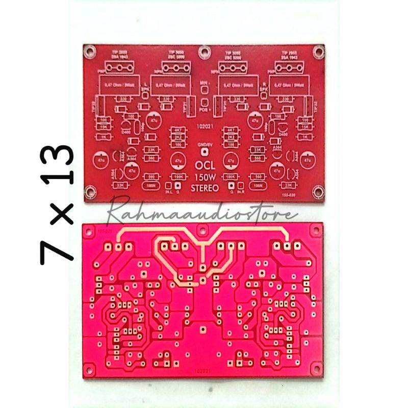 PCB POWER OCL 150W STEREO