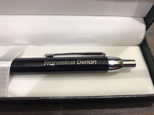 Pen parker TW 250 + laser nama + box 02