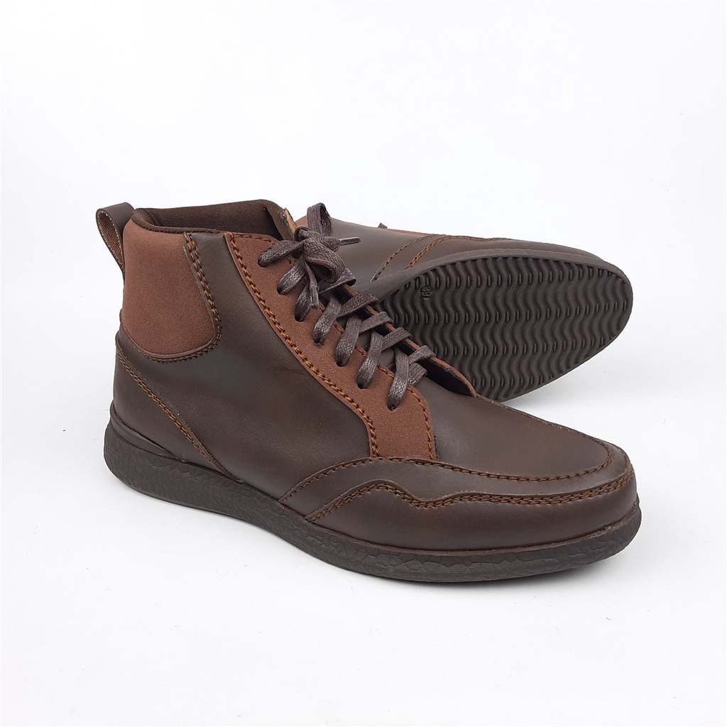 Sepatu boots tali Casual pria Donatello AG.700701 39-43