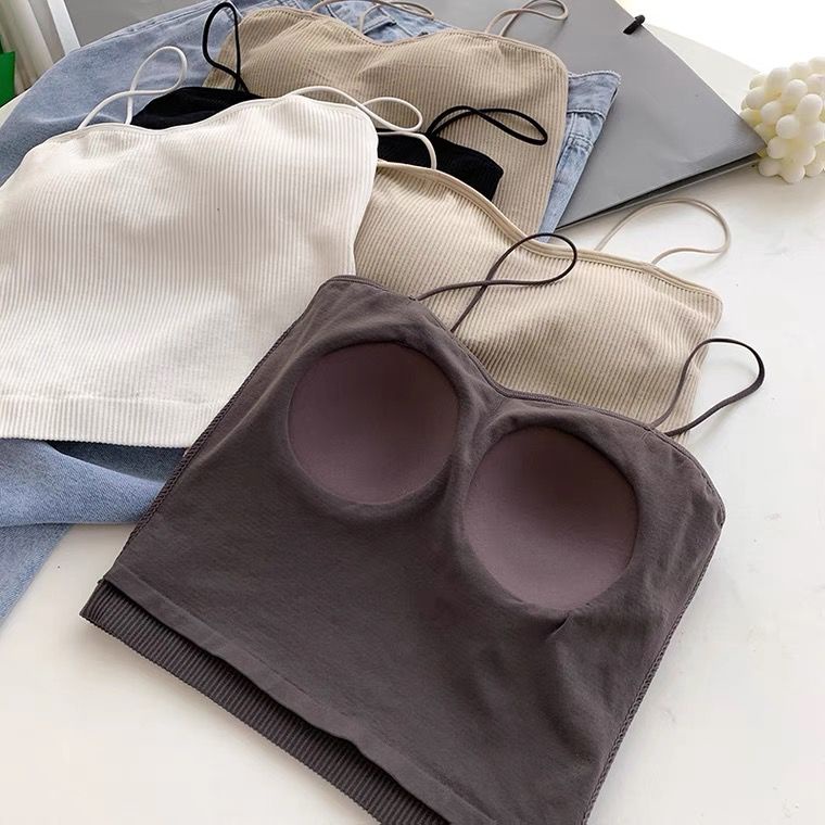 [ LINGERIE MASTER ] - (B-47) TANK TOP KOREAN STYLE FASHION WANITA TANKTOP WOMAN PREMIUM-6