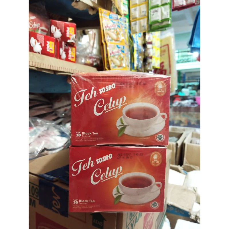 

Teh Sosro Celup isi 30