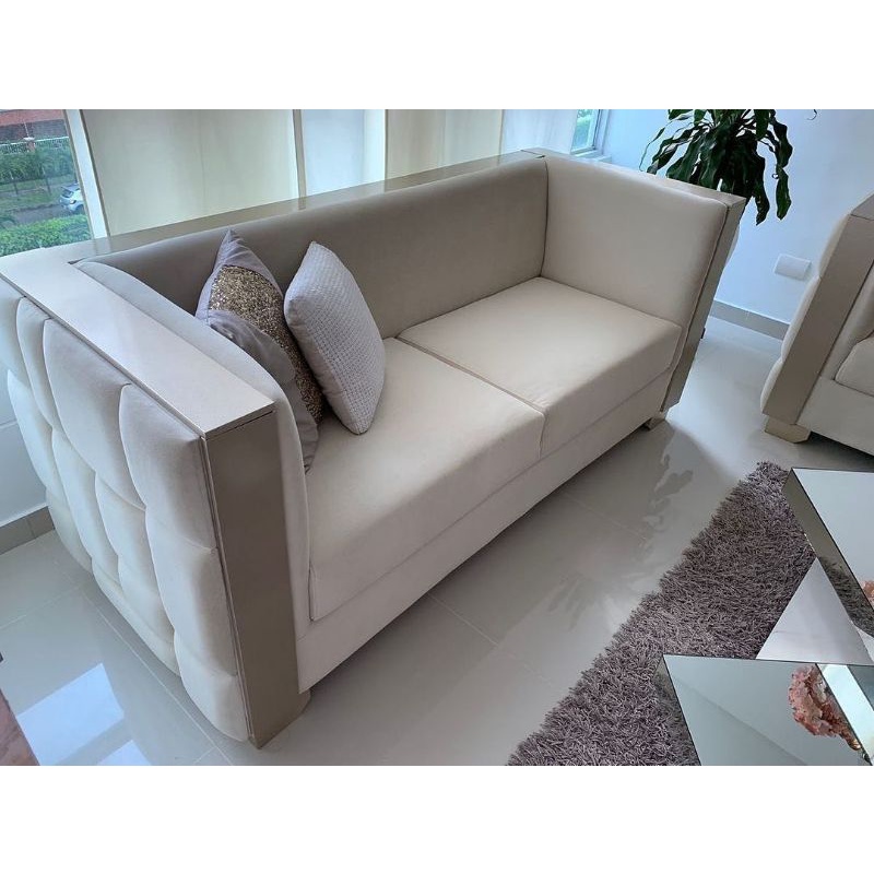 Sofa Minimalis Modern 2+2 (Non meja) - Nerima Tukar tambah sofa lama