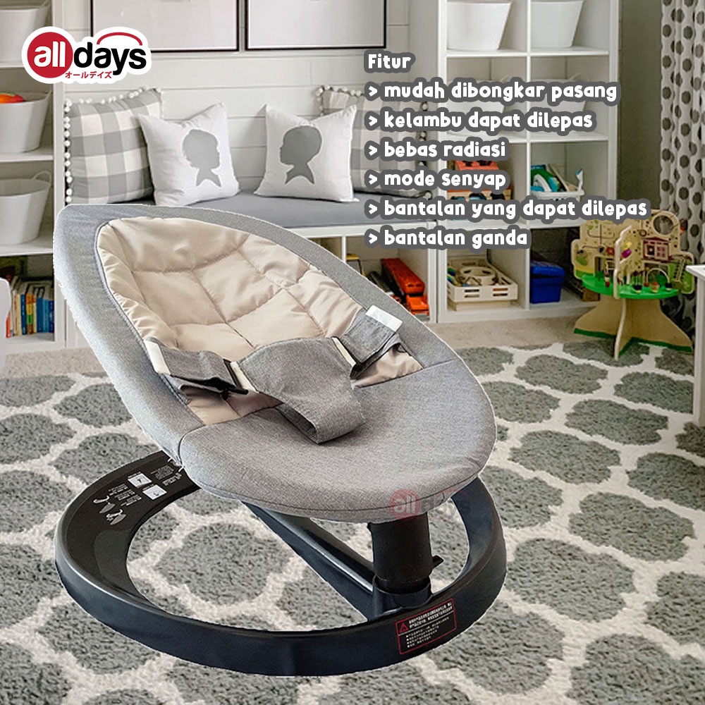 Alldays Baby Rocking Chair / Bouncer / Leaf Import / Ayunan Bayi MANUAL