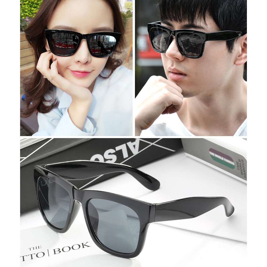 ✨Bayar Di Tempat✨Women Men Vintage Retro Glasses Unisex Fashion Aviator Mirror Lens Sunglasses-3