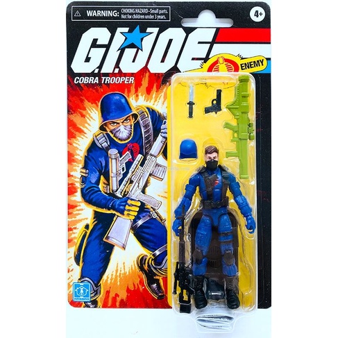 Figure GI Joe Retro 3.75 Stalker &amp; Cobra Trooper G.i. Joe set 2 pcs