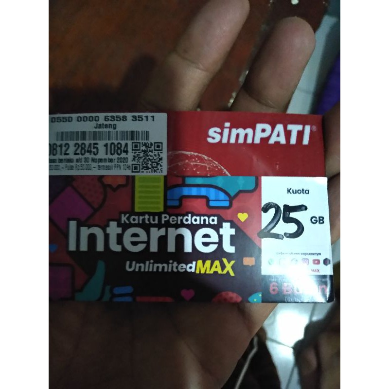 TELKOMSEL 25GB UNLIMITED MAX