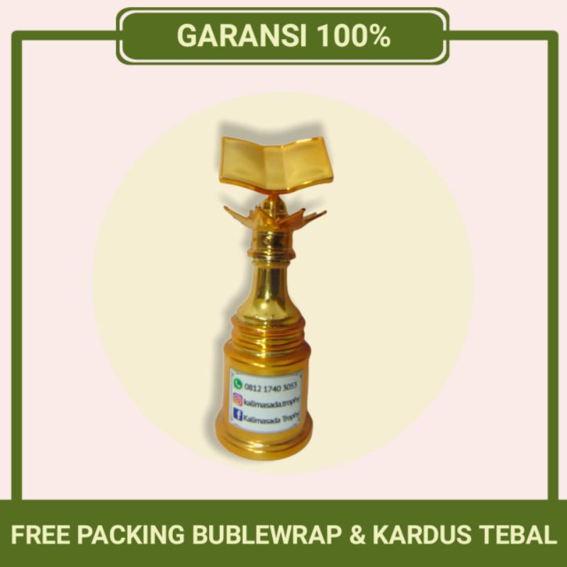

PIALA GOLD BUKU // TROPHY FULL GOLD // LOMBA KEAGAMAAN