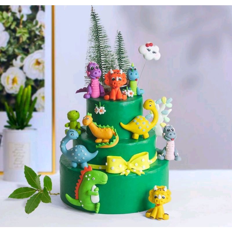 topper cake Dinosaurus