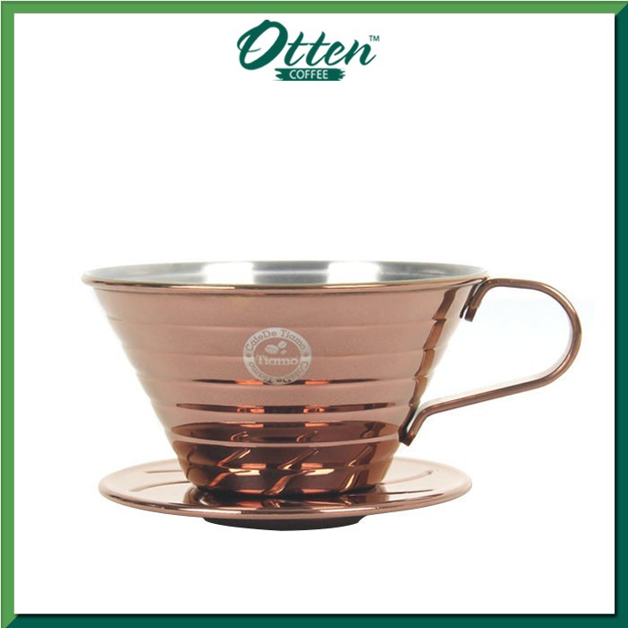 Tiamo - K02 Stainless Steel Coffee Dripper 2-4 Cups (HG5050BZ)