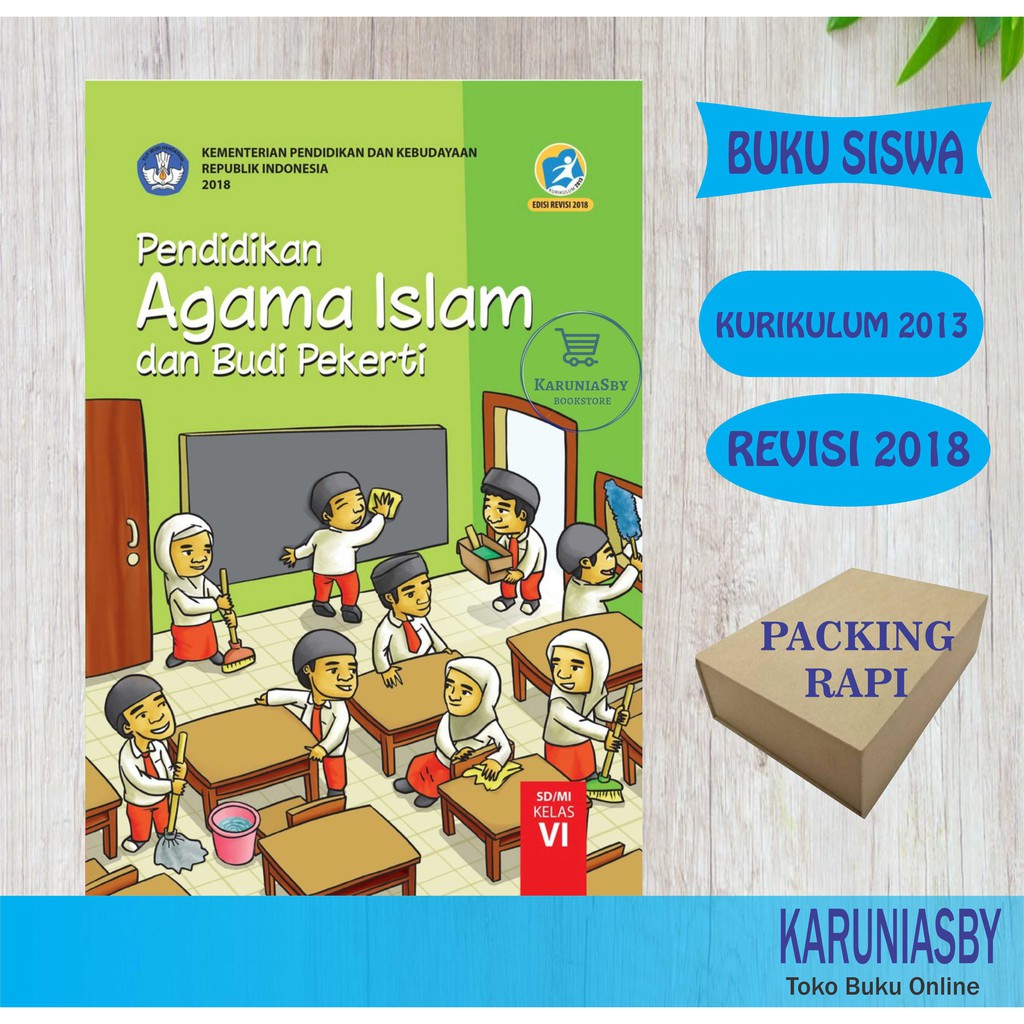 Pai Kelas 6 Sd Kurikulum 2013 Revisi 2018 Terbaru Shopee Indonesia