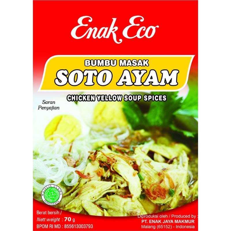 Enak Eco Bumbu Soto Ayam