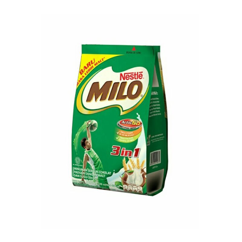 Milo Healthy Drink 3 In 1 Actigen-E20X35g