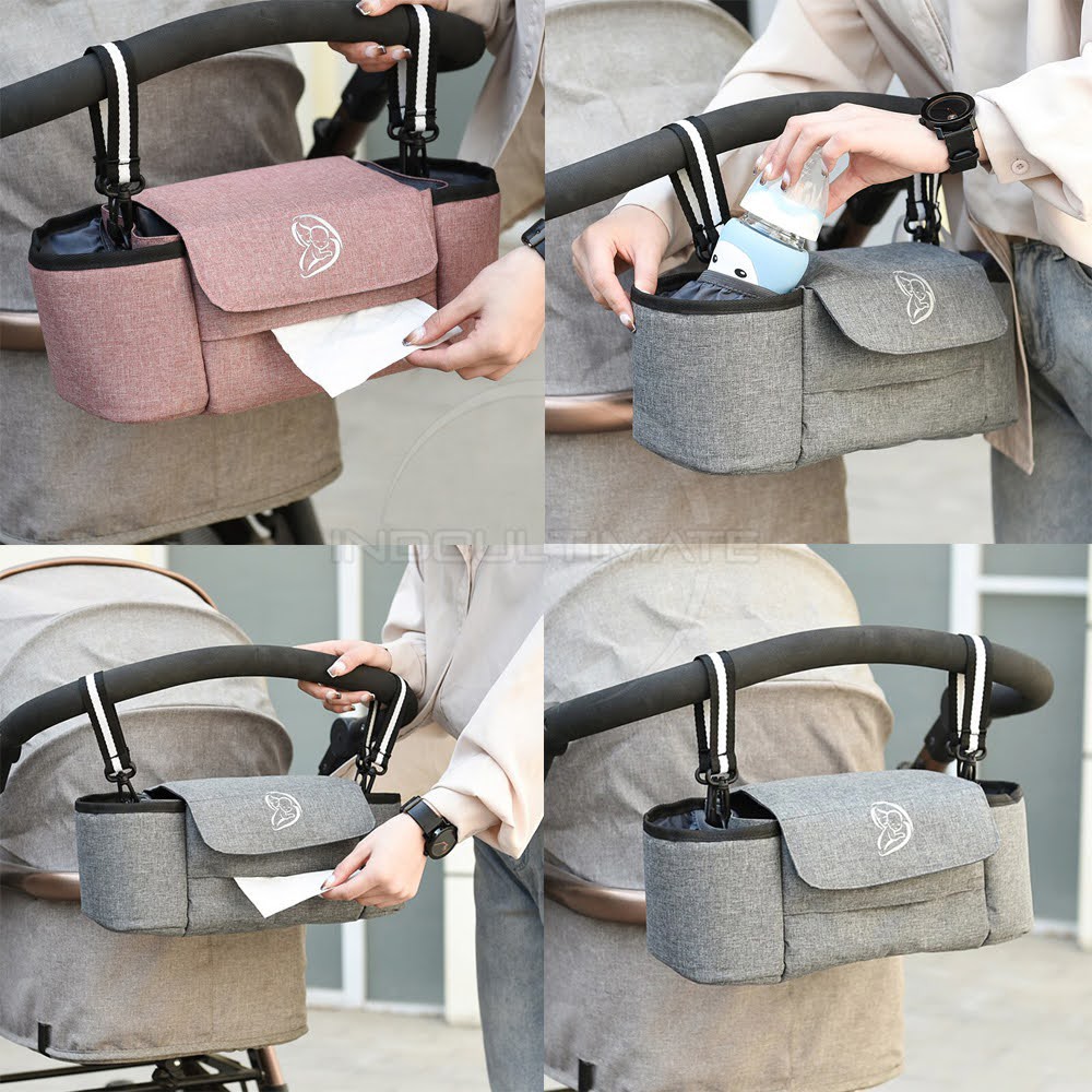 Tas Stroller Bayi PREMIUM Tas Kereta Dorong Bayi Stroller CC-781 Stroller Organizer Bag Tas Stroller