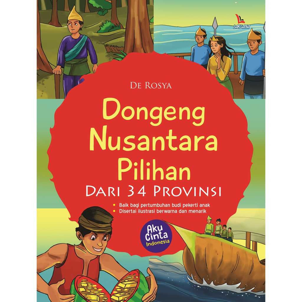 

Buku Dongeng Nusantara Pilihan dari 34 Provinsi