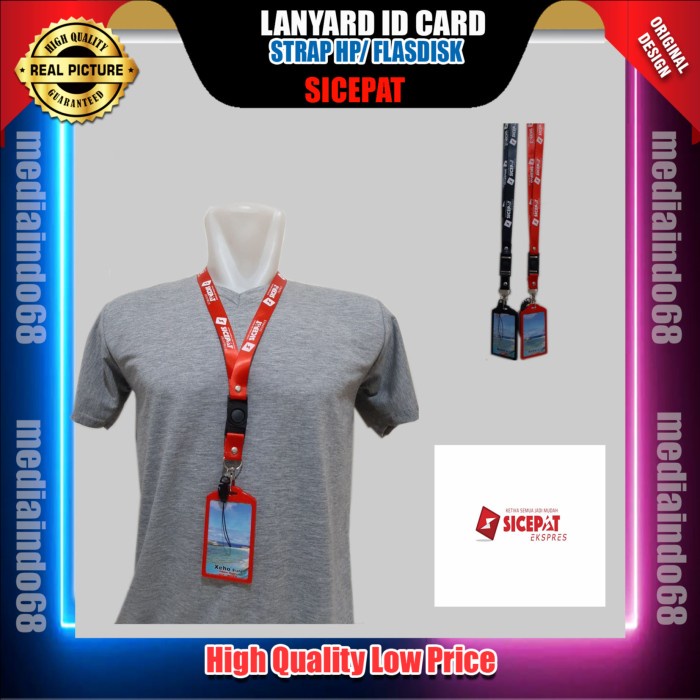 

Hot Sale Sicepat Lanyard Id Card/Gantungan Id Card ( Paket Murah ) Hot Sale