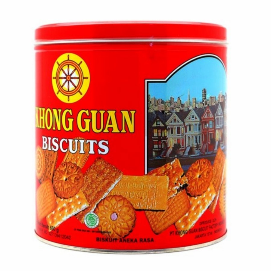 

Khong Guan assorted Family red 650g 650 gram biskuit aneka rasa