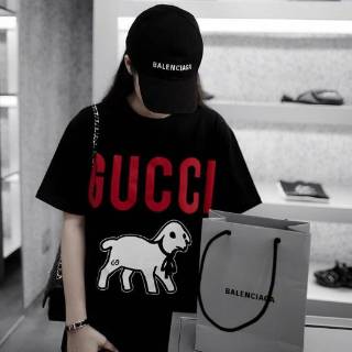  Kaos  GUCCI  lamb 1 1 like authentic Shopee Indonesia