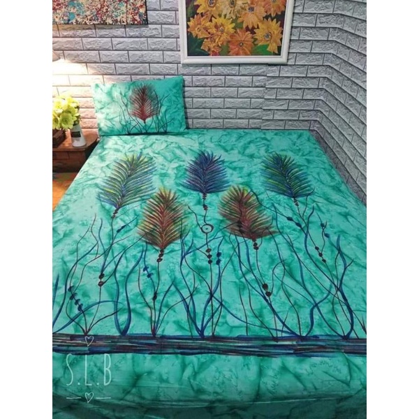 Sprei Lukis Bali UK 200 Custom (Pilih Motif Dan Warna)