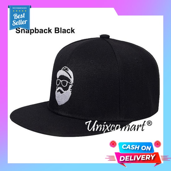 Topi Pria Reclusive Challenge Dewasa Cap Cowok Topi Berkualitas Keren  Topi Snapback Beard Hat Cap