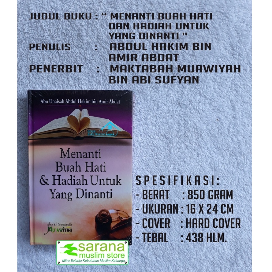 BUKU MENANTI BUAH HATI DAN HADIAH UNTUK YANG DINANTI