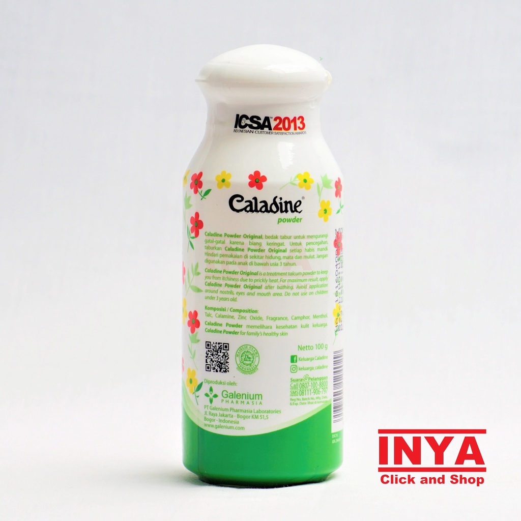 CALADINE POWDER ORIGINAL 100gr - Bedak Talcum Powder