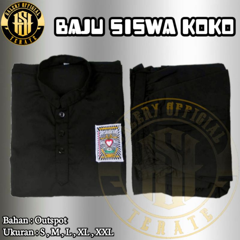 Sakral PSHT siswa koko psht Baju siswa psht baju siswa terate