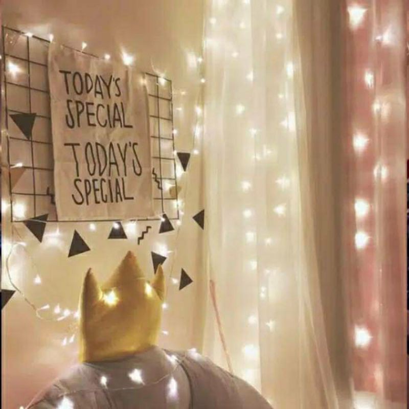 MOS TUMBLER LAMP / LAMPU NATAL LED DEKORASI / LAMPU DEKORASI KAMAR 10m / LAMPU TUMBLR 10 meter