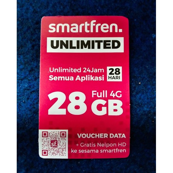 Voucher Smartfren Unlimited 28GB