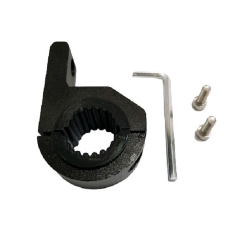 Bracket Braket Breket Crashbar Jepit Dudukan Lampu LED Bar Stand Tembak Sorot Stang KLX/CRF/WR/DLL