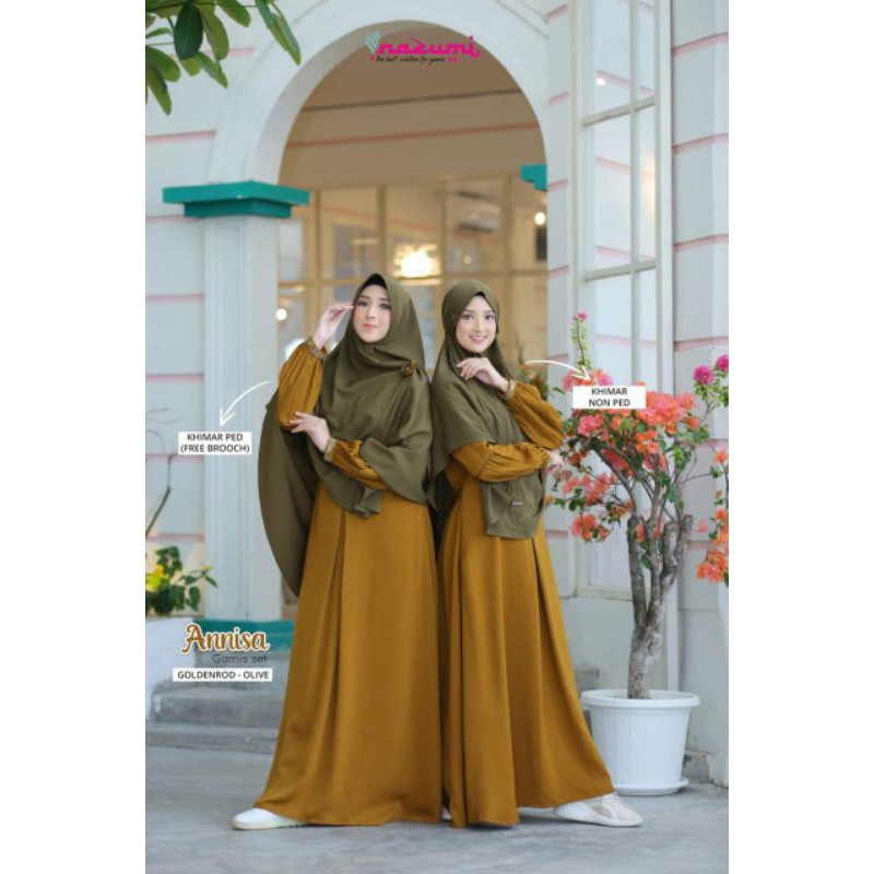 Gamis Set Annisa Couple by Nazumi