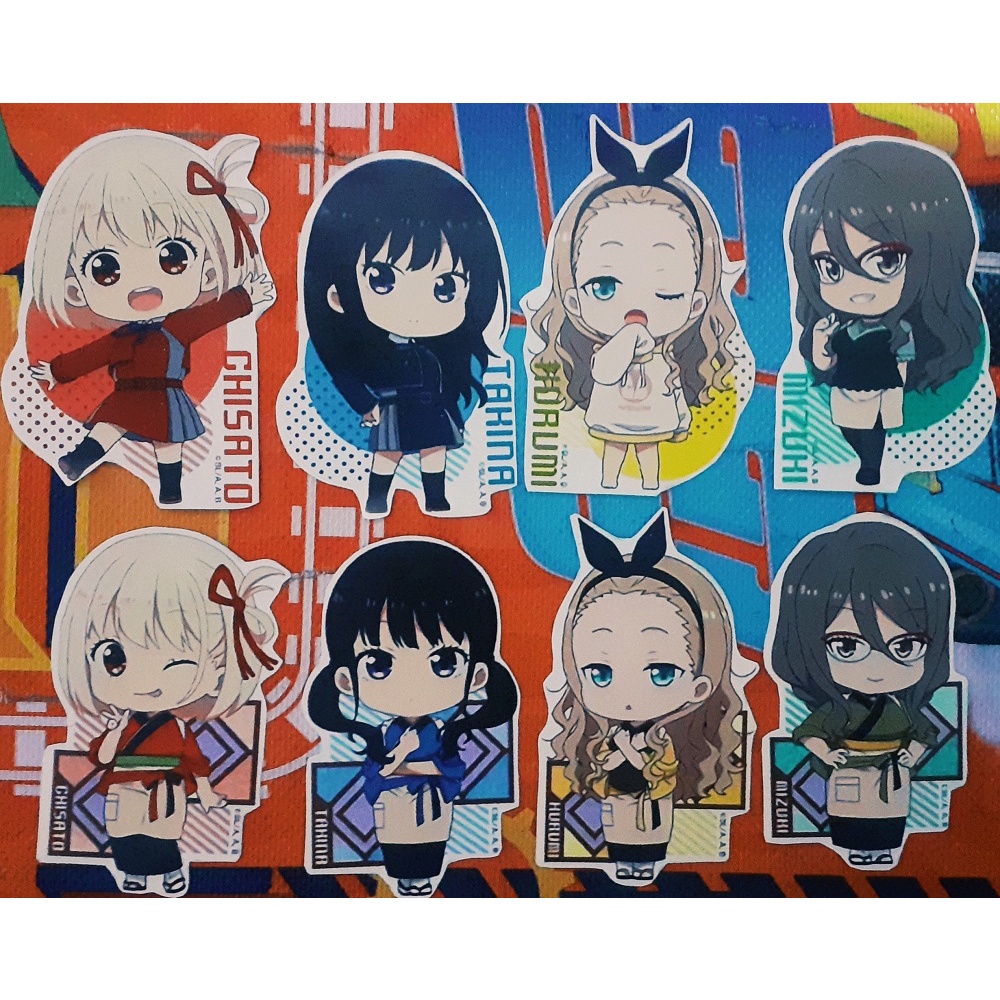 Stiker lycoris recoil