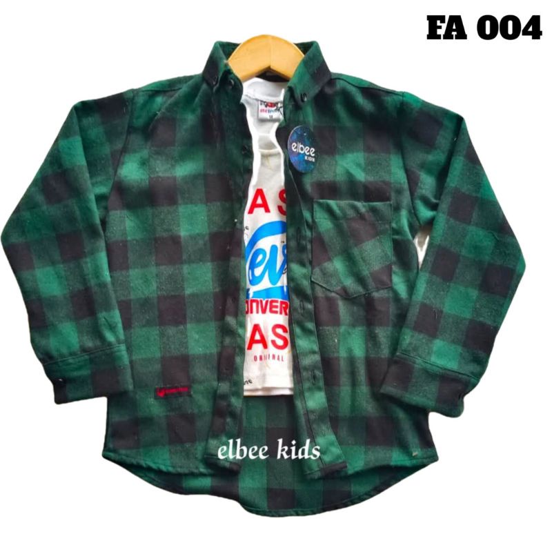 Fashion Anak Kemeja Flannel Flanel Anak Premium (LENGAN PANJANG) usia 1-7 Thn Flanel Anak Kotak Kotak Kemeja Anak Laki Laki Zagzeg Clothing