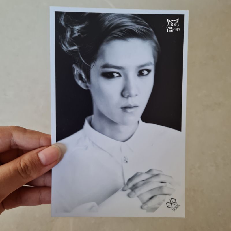 postcard exo m luhan overdose official