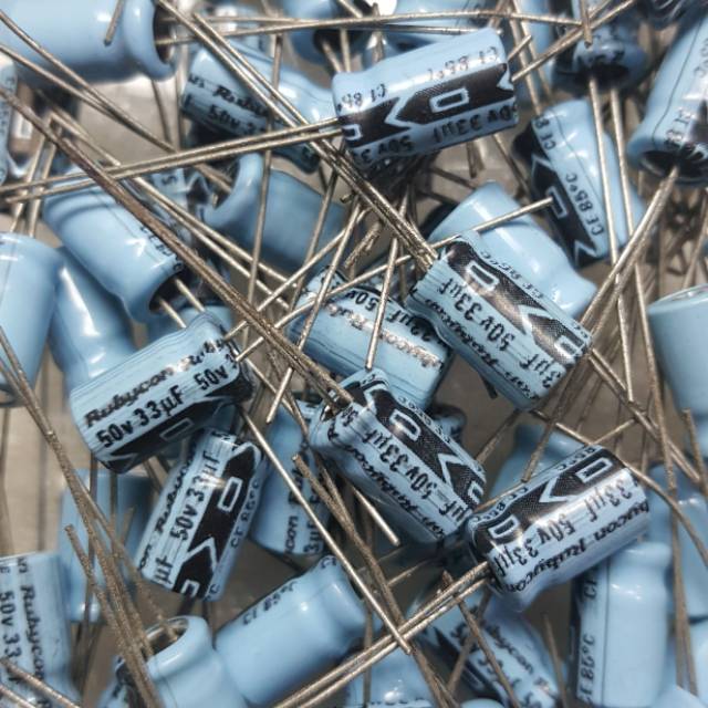 33Uf 50V 33Uf 50V Rubycon Asli