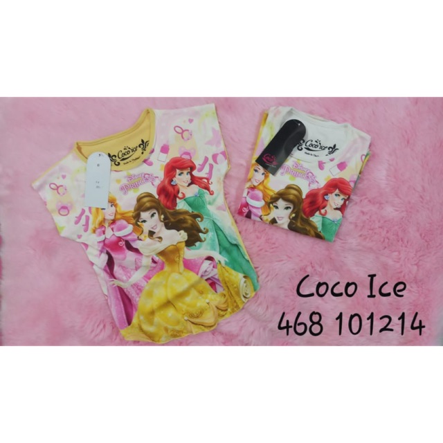 Kaos Anak Disney Princess by Coco Ice