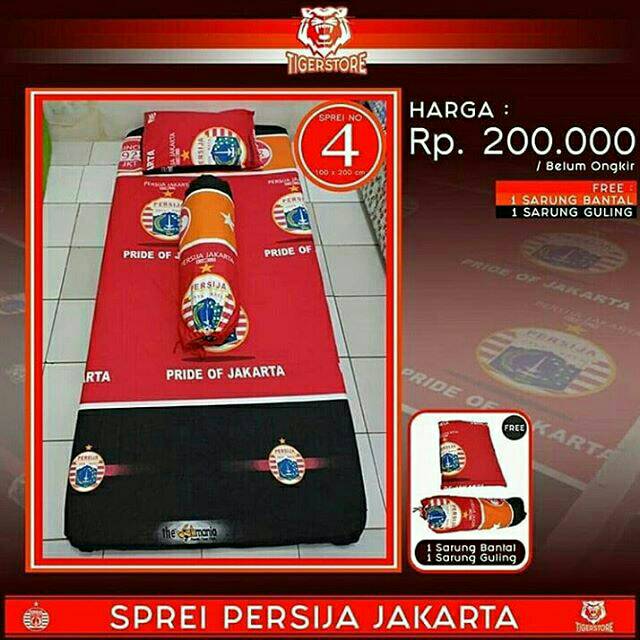 Sprei Persija Jakarta No. 4