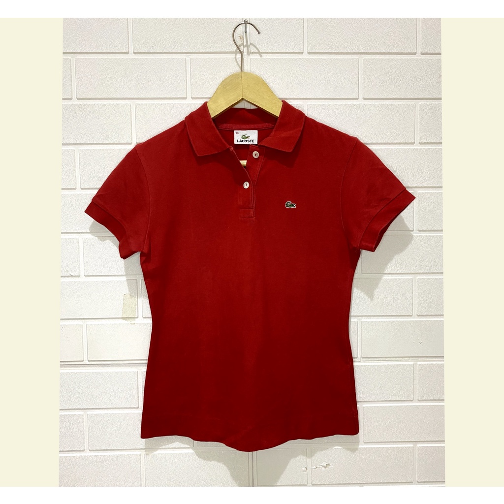 KAOS LACOSTE WANITA | ORIGINAL SECOND BRANDED
