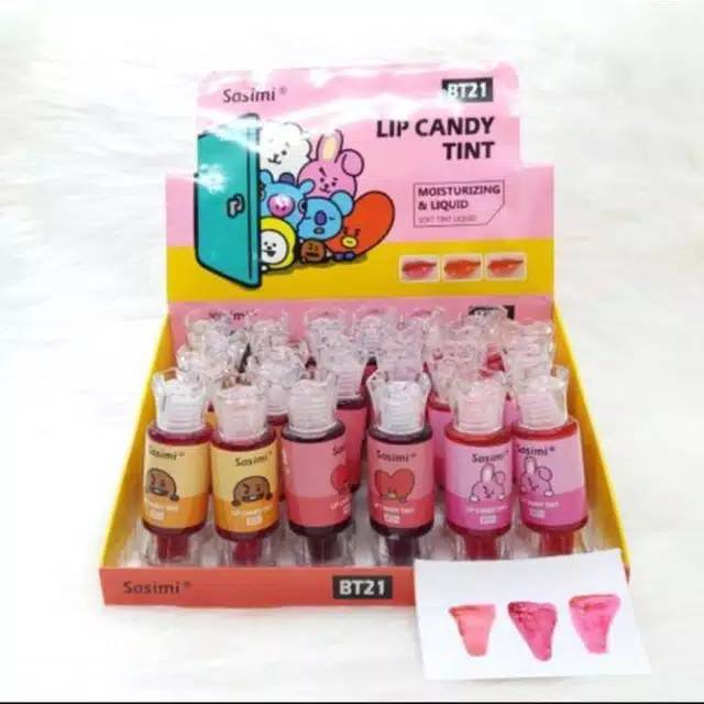 LIP TINT CANDY SASIMI BT21 ECER