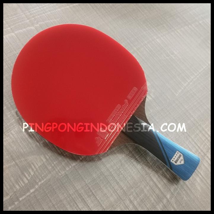 Kokutaku X5 - 5 Star Bet Pingpong Rakitan Custom Blade Carbon Set Kayu