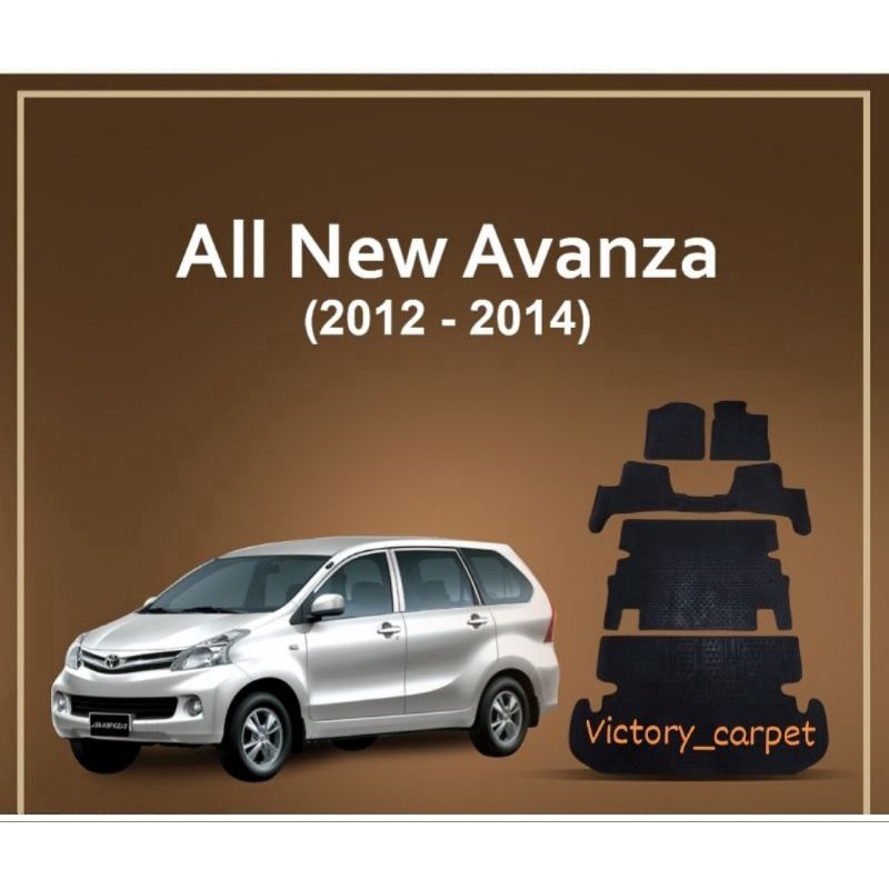 karpet karet set  all new Avanza / XENIA 2012 -2015