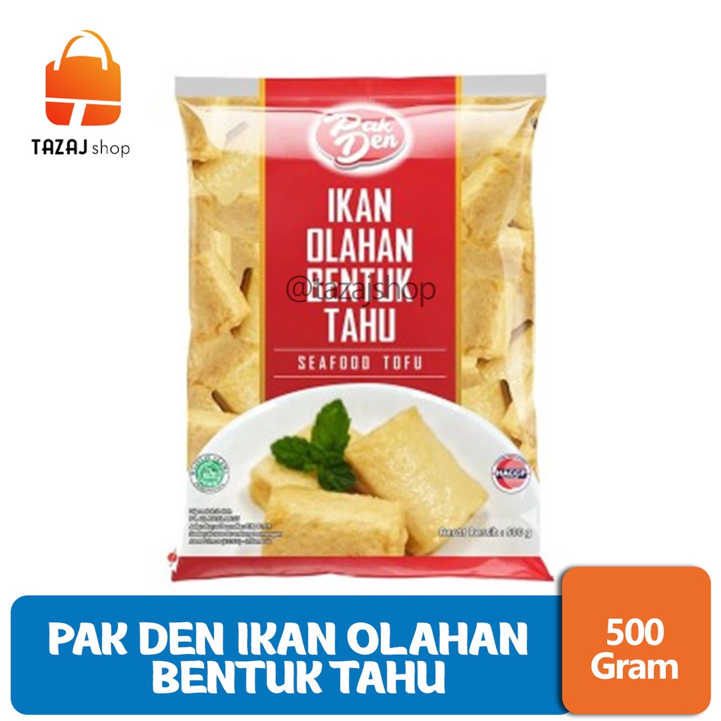 Pak Den Ikan Olahan Bentuk Tahu