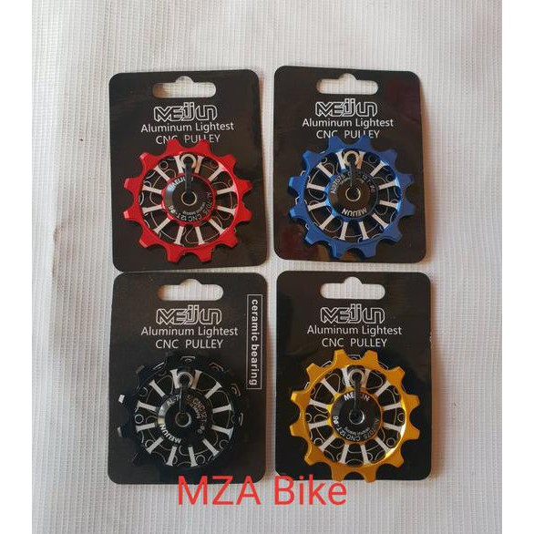 Pulley RD Bearing Ceramic 12T - Pulley RD Bearing Ceramic Aluminium Alloy