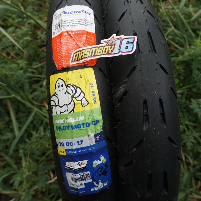 Ban michelin pilot moto gp ukuran 90/80 ring 17