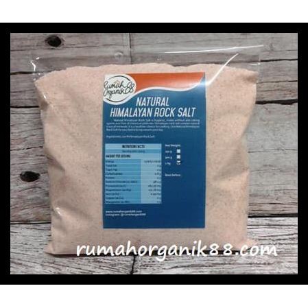 

TERUJI NATURAL HIMALAYAN PINK SALT/GARAM HIMALAYA (FINE/HALUS) 1000gr